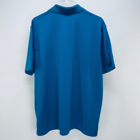 COPY - GREG NORMAN Shirt Size XL Men’s Royal Blue Striped Play Dry Quick Dry Go… - Picture 9 of 9